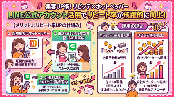 LINE公式アカウントを活用したリピート率の飛躍的向上