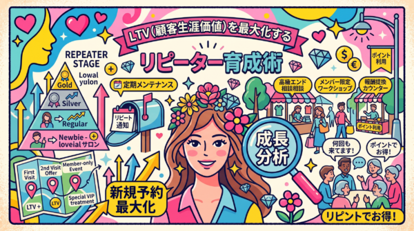 LTV（顧客生涯価値）を最大化するリピーター育成術