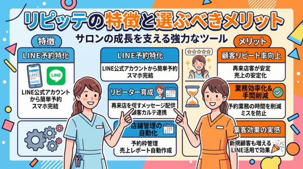 リピッテの特徴と選ぶべきメリット